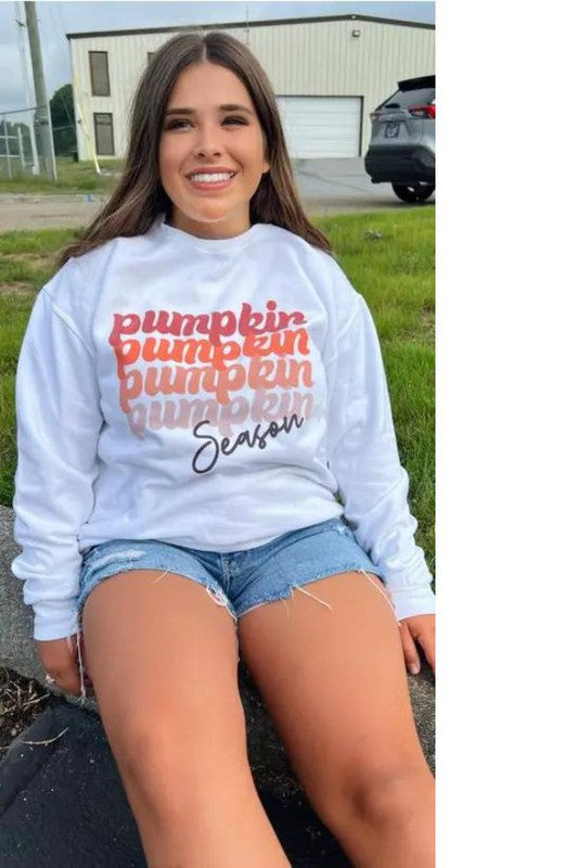 Pumpkin Pumpkin Pumpkin Season Plus Sweatshirt
