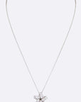 Baguette CZ Star Pendant Necklace - Online Only