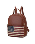 MKF Collection Briella FLAG Backpack by Mia K