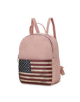 MKF Collection Briella FLAG Backpack by Mia K