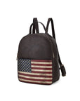 MKF Collection Briella FLAG Backpack by Mia K