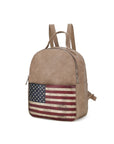 MKF Collection Briella FLAG Backpack by Mia K