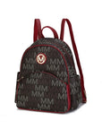 MKF Palmer Signature logo-print Backpack by Mia K