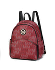 MKF Palmer Signature logo-print Backpack by Mia K