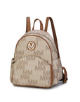 MKF Palmer Signature logo-print Backpack by Mia K