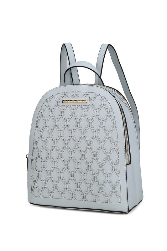 MKF Sloane Multi compartment Backpack by Mia K