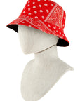 Bandana Print Bucket Hat