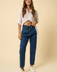 Insane Gene High Rise Flap Waisted Relaxed Jeans