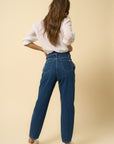 Insane Gene High Rise Flap Waisted Relaxed Jeans