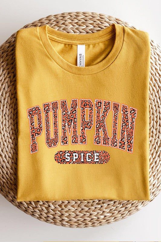 Pumpkin Spice Unisex Short Sleeve Graphic Tee - Online Only