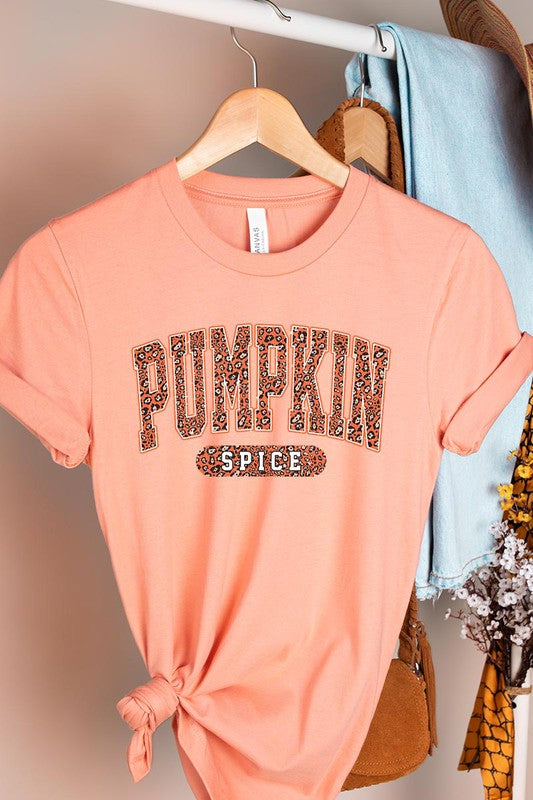 Pumpkin Spice Unisex Short Sleeve Graphic Tee - Online Only