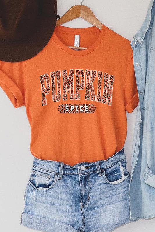 Pumpkin Spice Unisex Short Sleeve Graphic Tee - Online Only