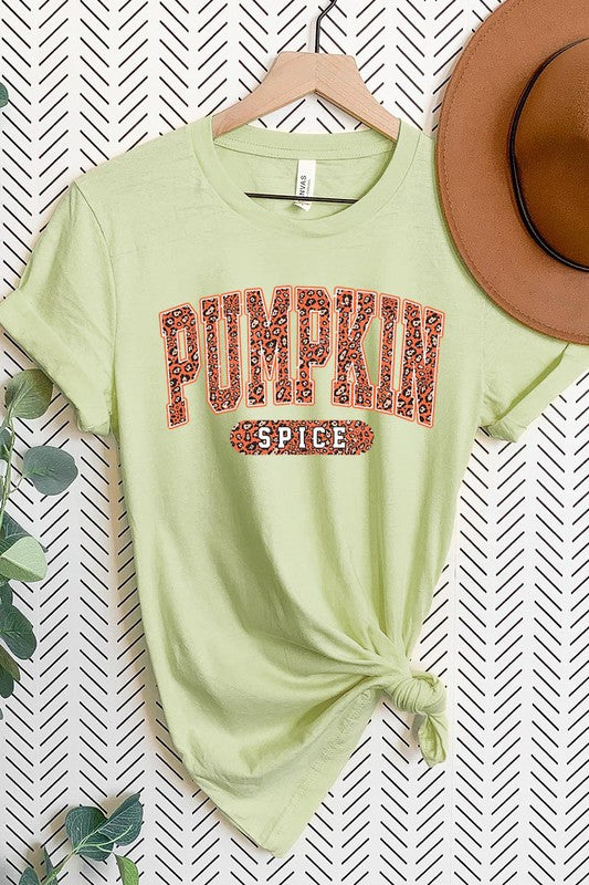 Pumpkin Spice Unisex Short Sleeve Graphic Tee - Online Only