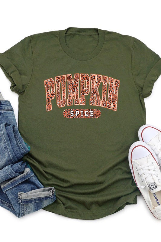 Pumpkin Spice Unisex Short Sleeve Graphic Tee - Online Only