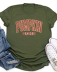 Pumpkin Spice Unisex Short Sleeve Graphic Tee - Online Only