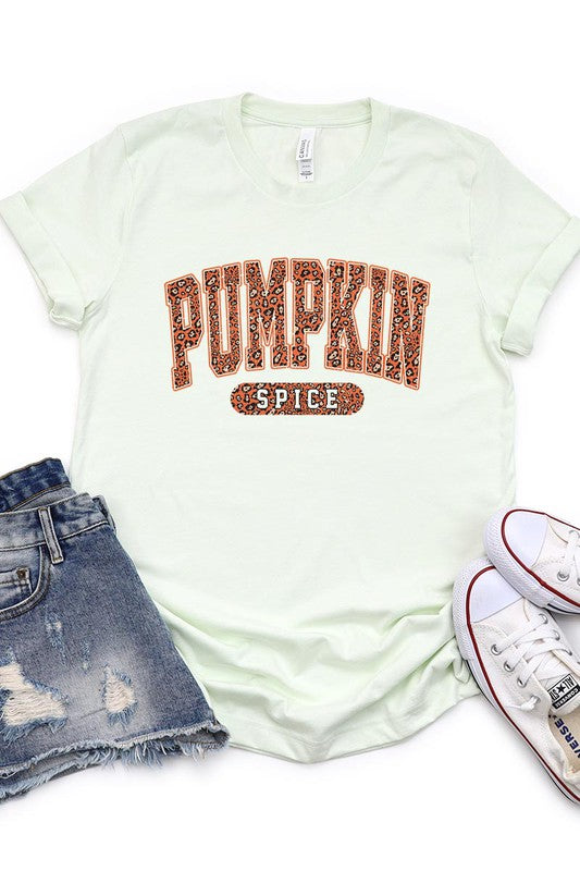 Pumpkin Spice Unisex Short Sleeve Graphic Tee - Online Only