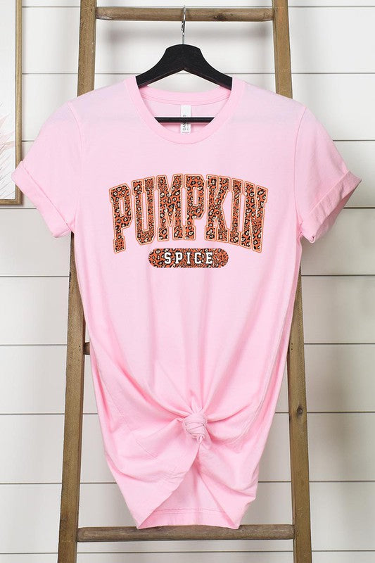 Pumpkin Spice Unisex Short Sleeve Graphic Tee - Online Only