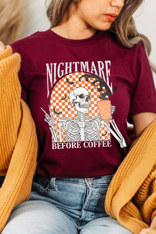 Nightmare Before Coffee Graphic Tee - Online Only