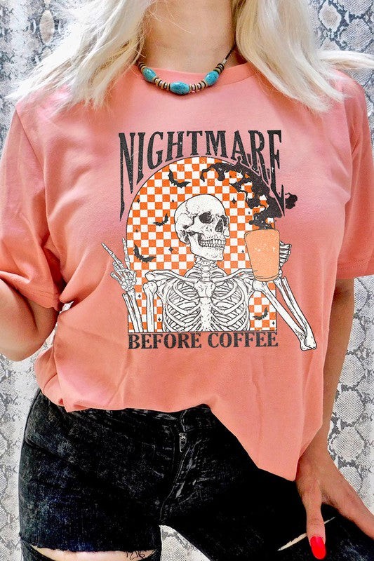 Nightmare Before Coffee Graphic Tee - Online Only