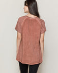 Raw Sew Trim Everyday Tee Shirt - Online Only