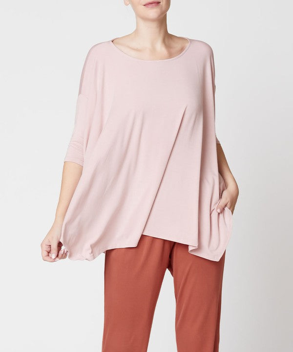 Fabina Bamboo Poncho Tunic