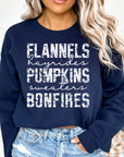 Distressed Flannels Hayrides Fall Sweatshirt