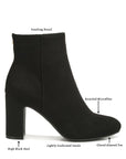 Alysia Block Heel Ankle Boots