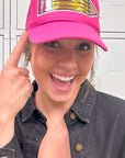 Teacher Sparkle Trucker Hat