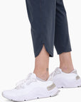 Mono B Athleisure Joggers with Curved Notch Hem