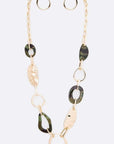 Mix Chain Link Long Necklace Set - Online Only