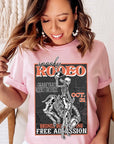 Spooky Rodeo Unisex Short Sleeve Graphic Tee - Online Only