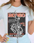 Spooky Rodeo Unisex Short Sleeve Graphic Tee - Online Only