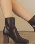 OASIS SOCIETY Vera - Square Toe Ankle Boots