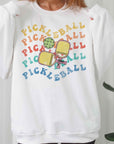 Multi Pickleball Graphic Sweatshirt