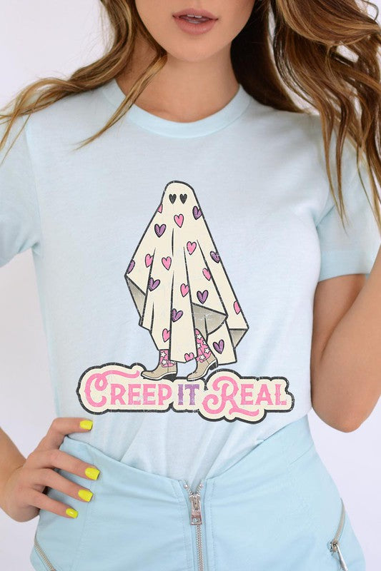 Creep It Real Halloween Graphic Tee- Online Only