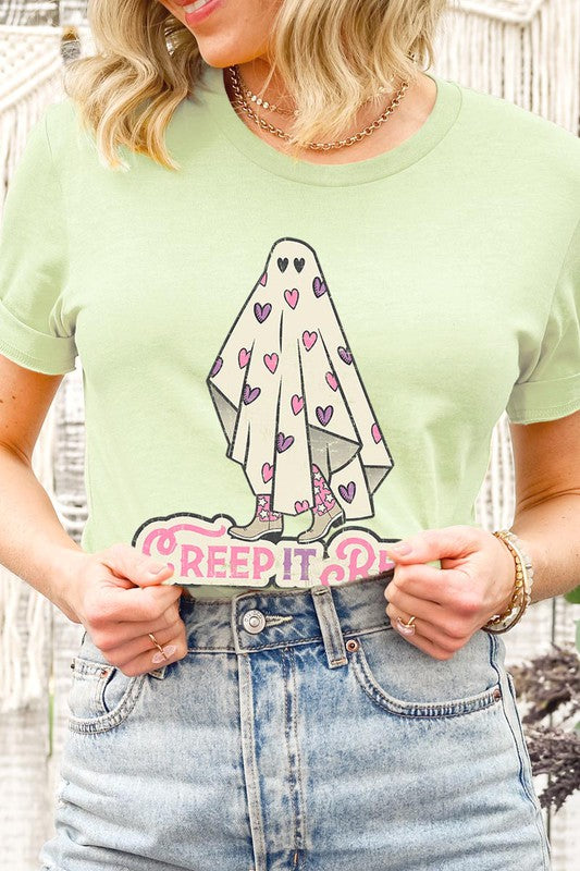 Creep It Real Halloween Graphic Tee- Online Only