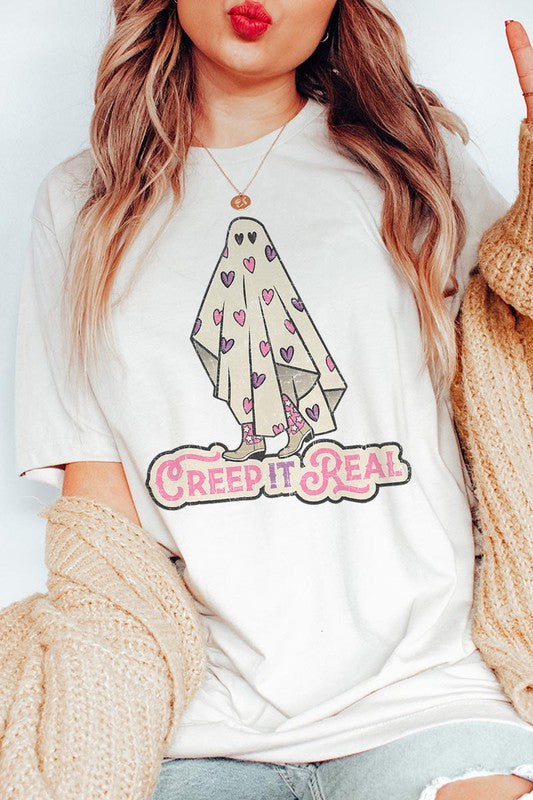 Creep It Real Halloween Graphic Tee- Online Only