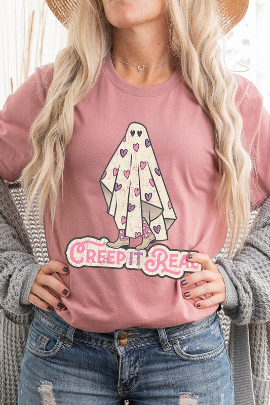 Creep It Real Halloween Graphic Tee- Online Only