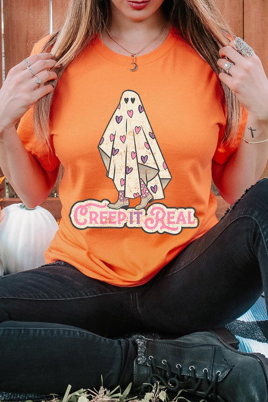 Creep It Real Halloween Graphic Tee- Online Only