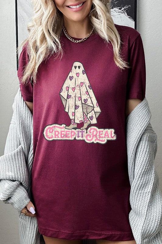 Creep It Real Halloween Graphic Tee- Online Only