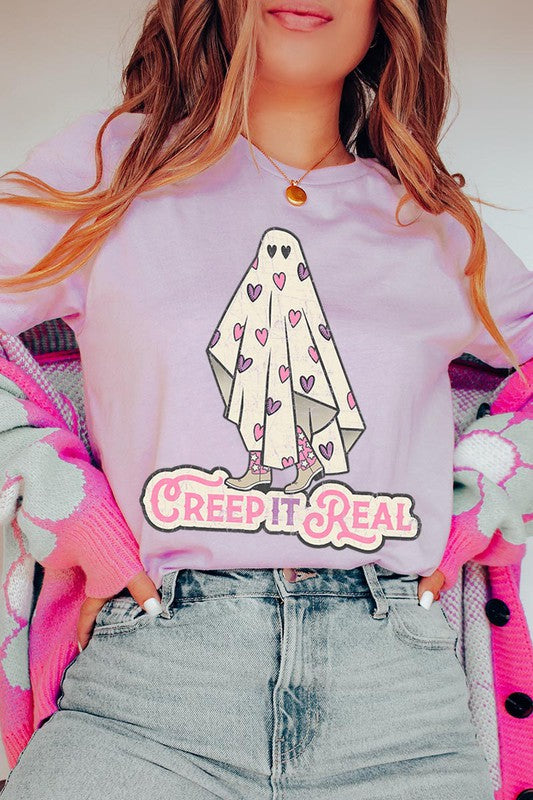 Creep It Real Halloween Graphic Tee- Online Only