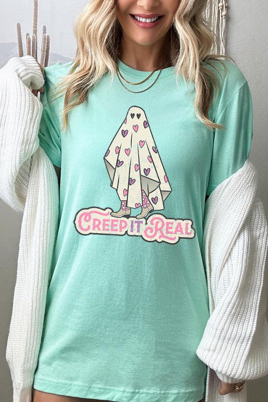 Creep It Real Halloween Graphic Tee- Online Only