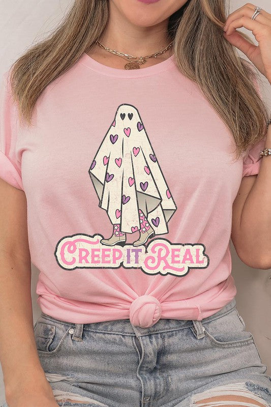 Creep It Real Halloween Graphic Tee- Online Only