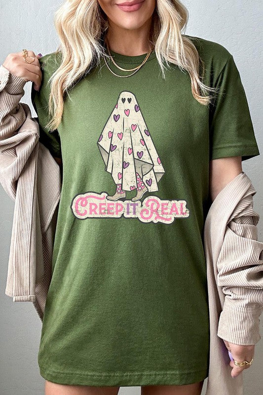 Creep It Real Halloween Graphic Tee- Online Only