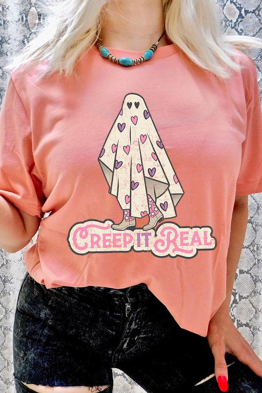 Creep It Real Halloween Graphic Tee- Online Only