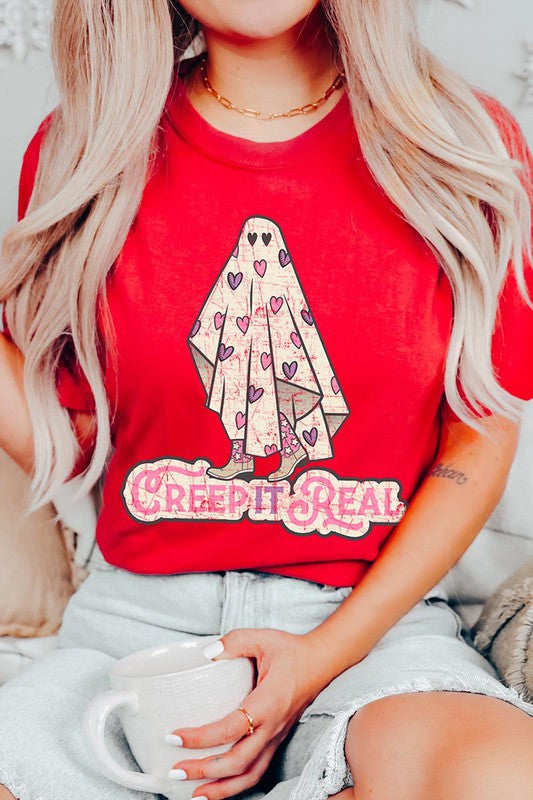 Creep It Real Halloween Graphic Tee- Online Only