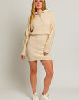 LE LIS Zipper Sweater Dress