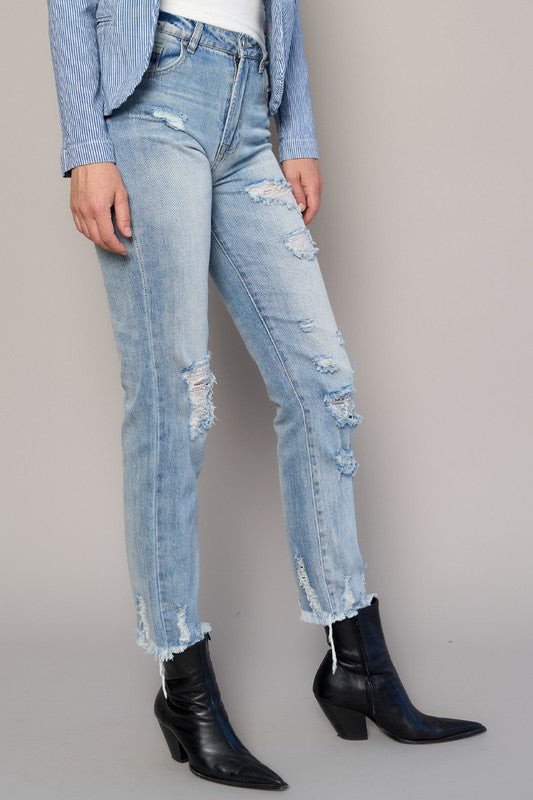 Insane Gene High Rise Girlfriend Jeans