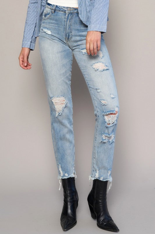 Insane Gene High Rise Girlfriend Jeans