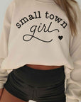 Small Town Girl Oversized Sweatshirt